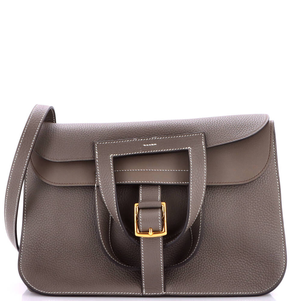 Hermes 31 Halzan Bag Clemence